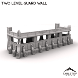 Tabletop Terrain Terrain Two Level Guard Wall