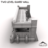 Tabletop Terrain Terrain Two Level Guard Wall