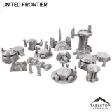 Tabletop Terrain Terrain United Frontier Greater Good 8mm Small Scale Terrain Pack