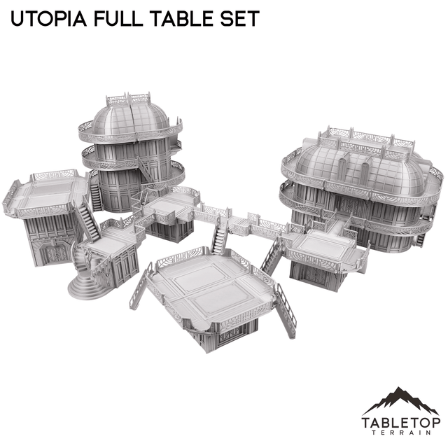 Tabletop Terrain Terrain Utopia Full Table Set Inspired by Theed