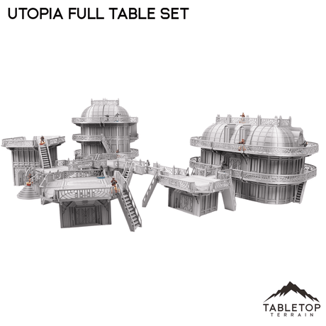 Tabletop Terrain Terrain Utopia Full Table Set Inspired by Theed