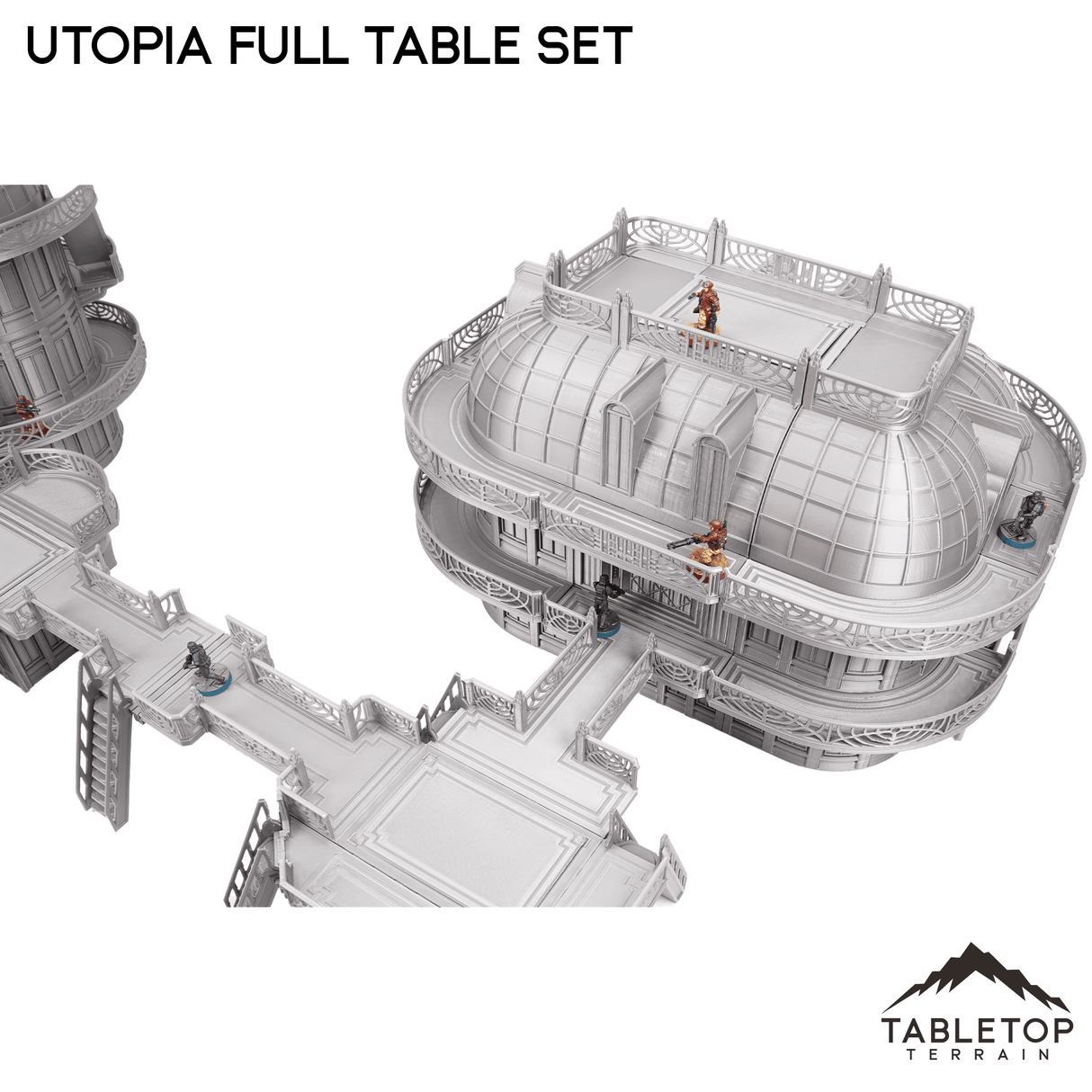 Tabletop Terrain Terrain Utopia Full Table Set Inspired by Theed