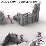 Tabletop Terrain Terrain V'Ork'us Terrain - Scrapz Kamp