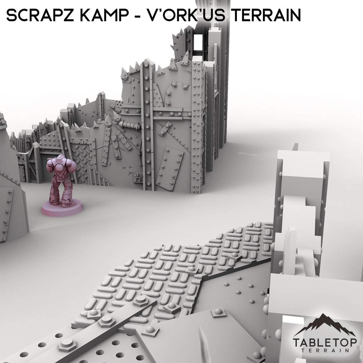 Tabletop Terrain Terrain V'Ork'us Terrain - Scrapz Kamp