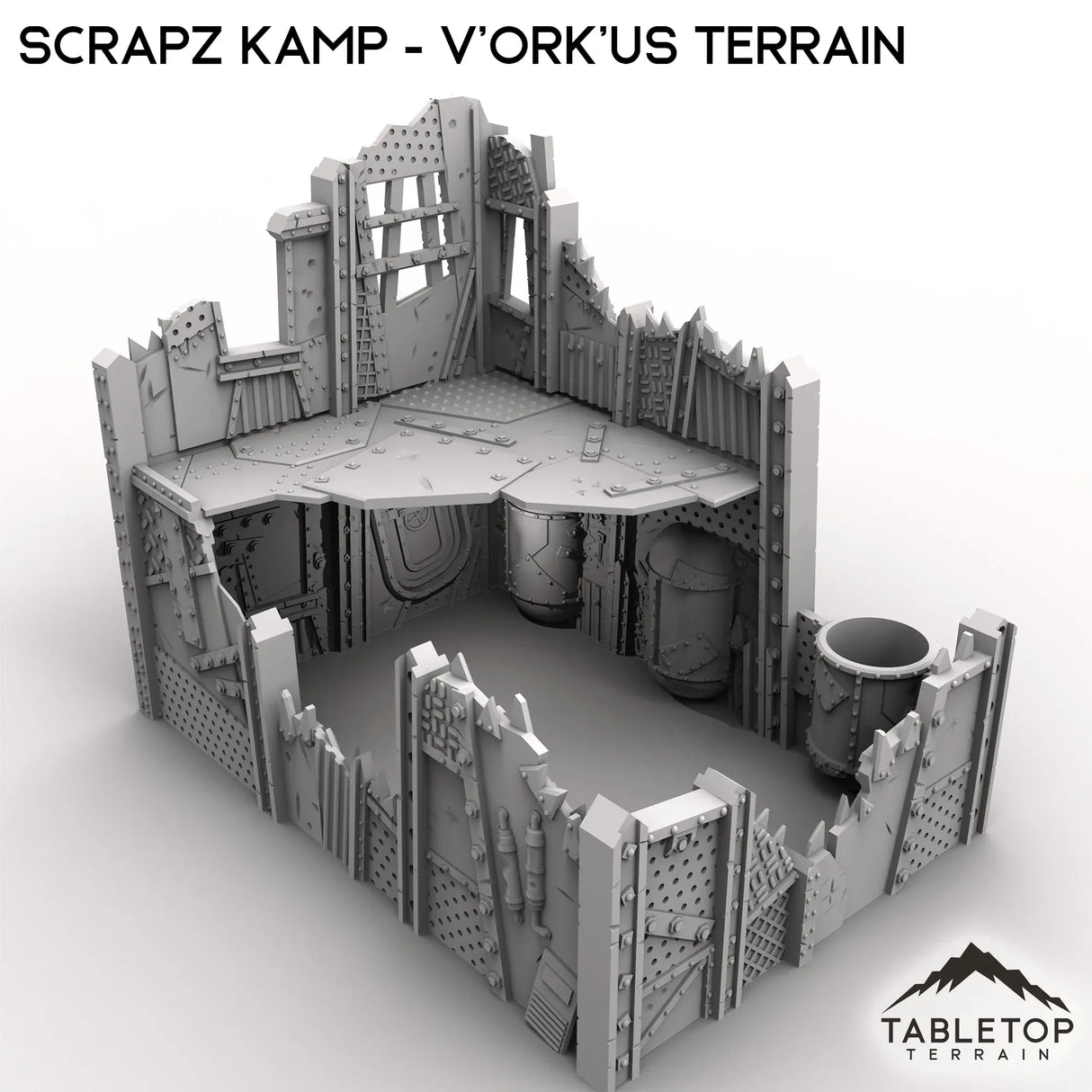Tabletop Terrain Terrain V'Ork'us Terrain - Scrapz Kamp