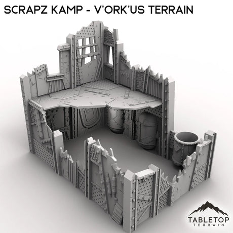 Tabletop Terrain Terrain V'Ork'us Terrain - Scrapz Kamp
