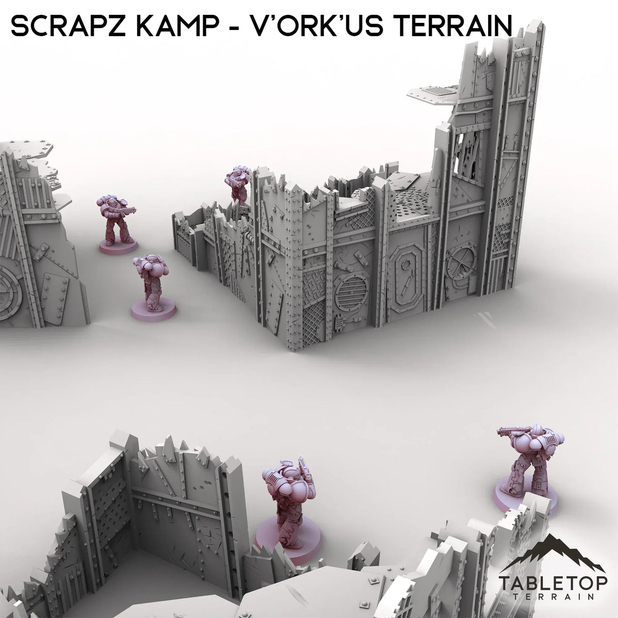 Tabletop Terrain Terrain V'Ork'us Terrain - Scrapz Kamp