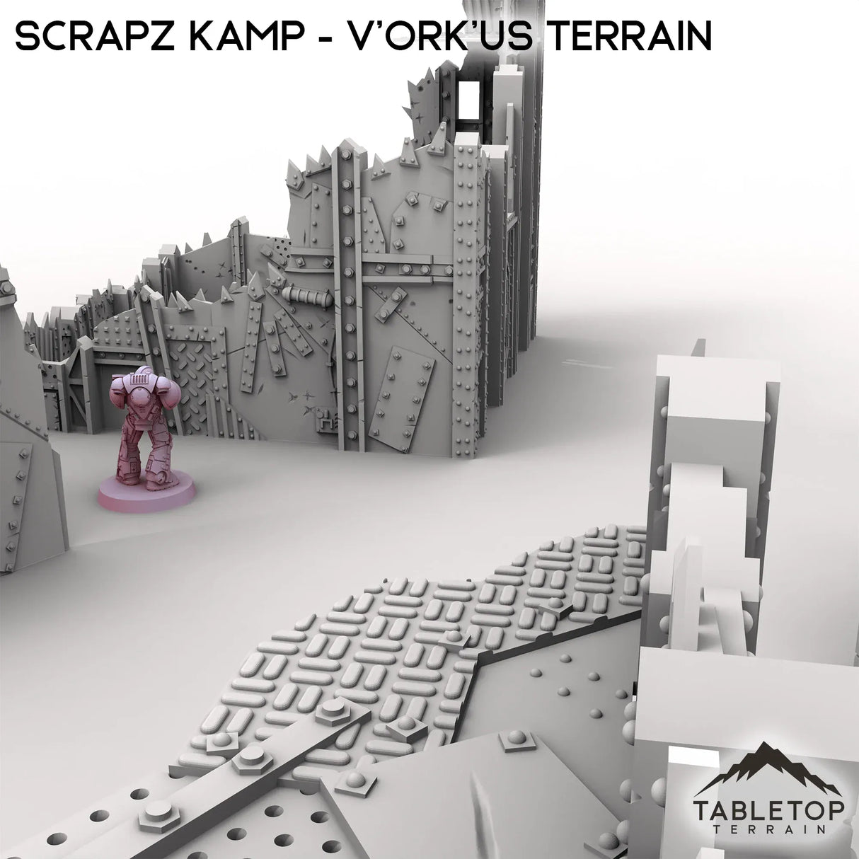Tabletop Terrain Terrain V'Ork'us Terrain - Scrapz Kamp