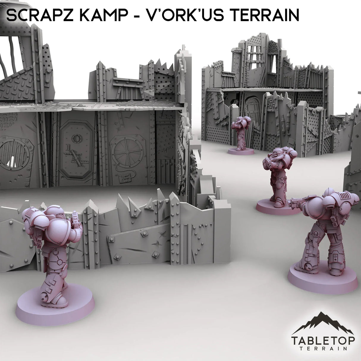 Tabletop Terrain Terrain V'Ork'us Terrain - Scrapz Kamp