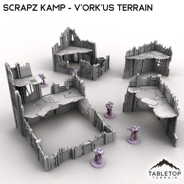 Tabletop Terrain Terrain V'Ork'us Terrain - Scrapz Kamp