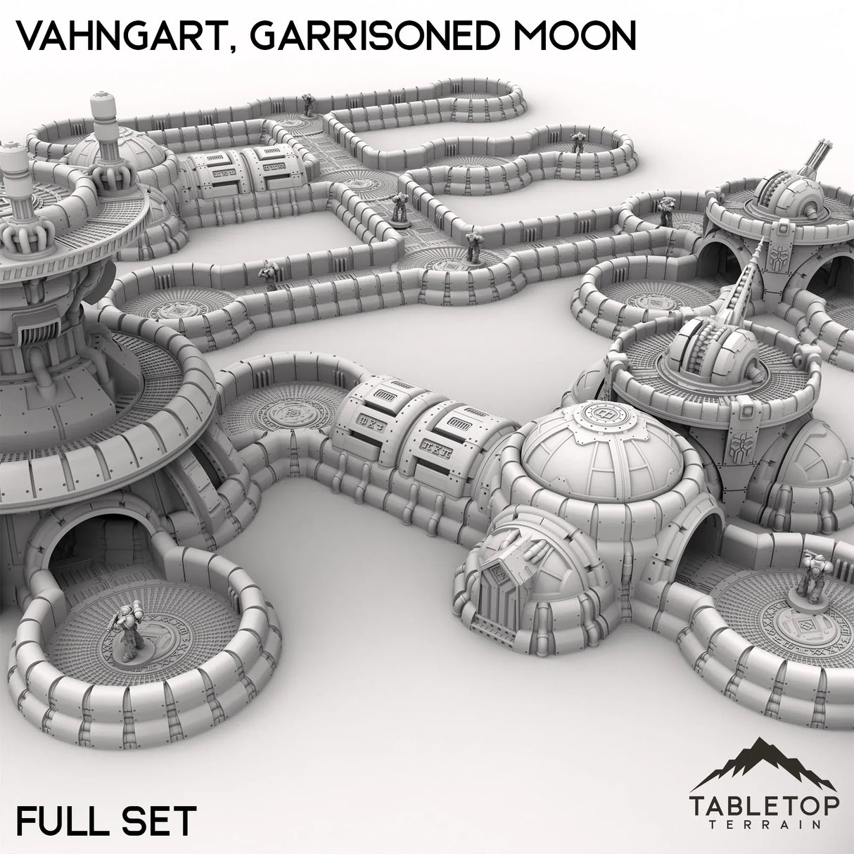 Tabletop Terrain Terrain Vahngart, Garrisoned Moon