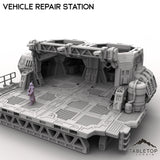 Tabletop Terrain Terrain Vehicle Repair Station