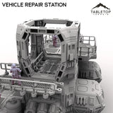 Tabletop Terrain Terrain Vehicle Repair Station