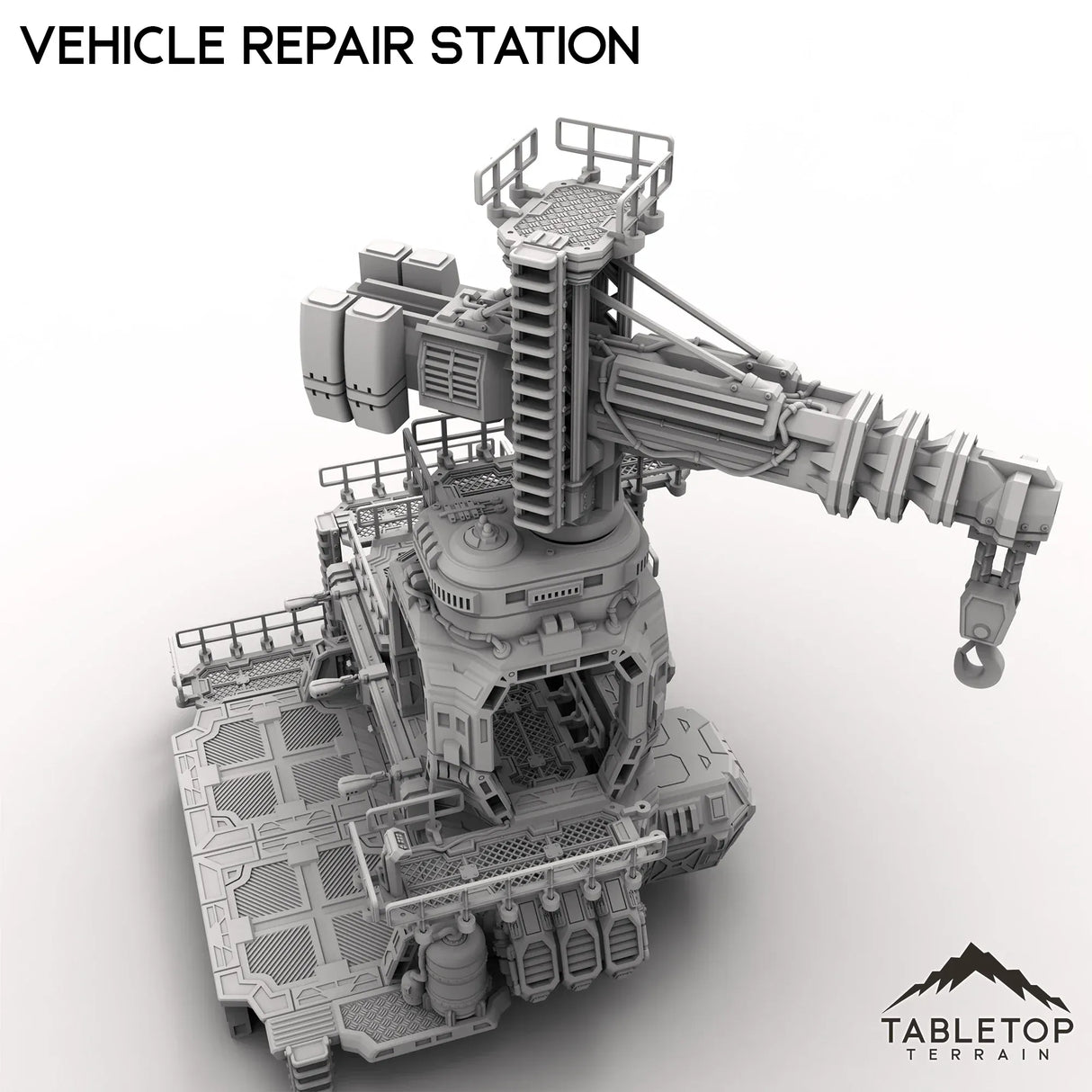 Tabletop Terrain Terrain Vehicle Repair Station