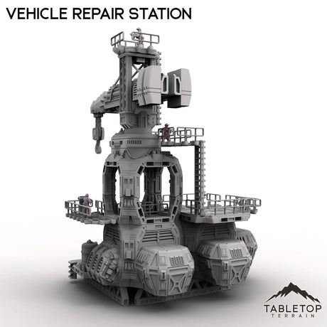 Tabletop Terrain Terrain Vehicle Repair Station