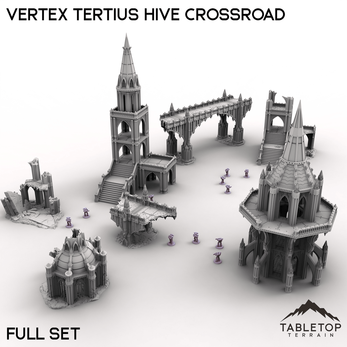 Tabletop Terrain Terrain Vertex Tertius Hive Crossroad