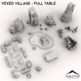 Tabletop Terrain Terrain Vexed Village - Full Table