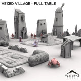 Tabletop Terrain Terrain Vexed Village - Full Table