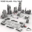 Tabletop Terrain Terrain Vexed Village - Full Table