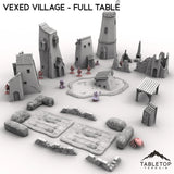 Tabletop Terrain Terrain Vexed Village - Full Table