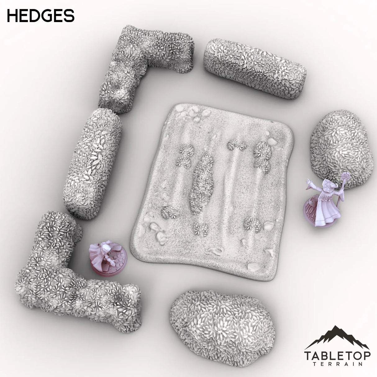 Tabletop Terrain Terrain Vexed Village - Hedges