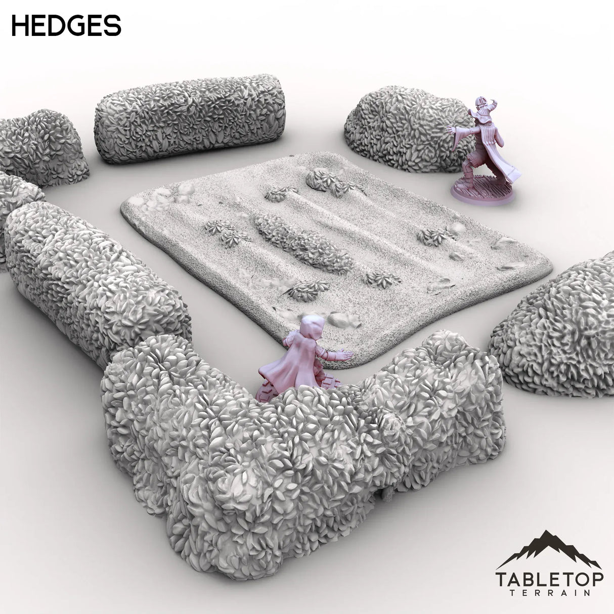 Tabletop Terrain Terrain Vexed Village - Hedges
