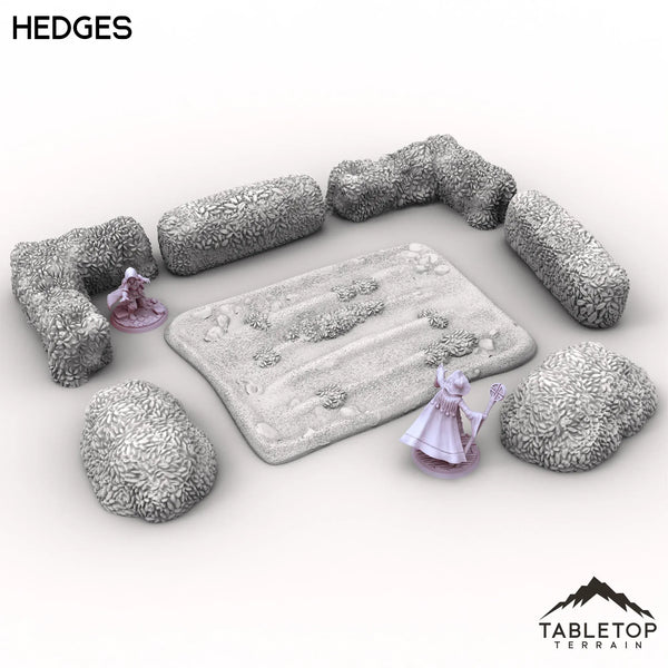 Tabletop Terrain Terrain Vexed Village - Hedges