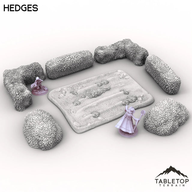 Tabletop Terrain Terrain Vexed Village - Hedges