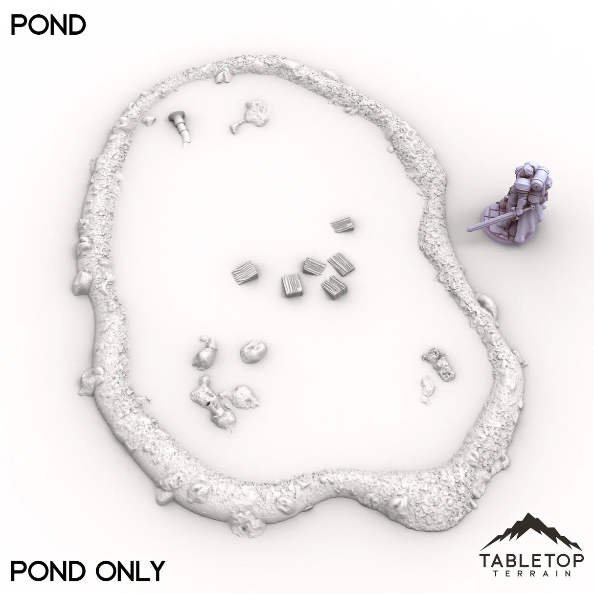 Tabletop Terrain Terrain Vexed Village - Pond