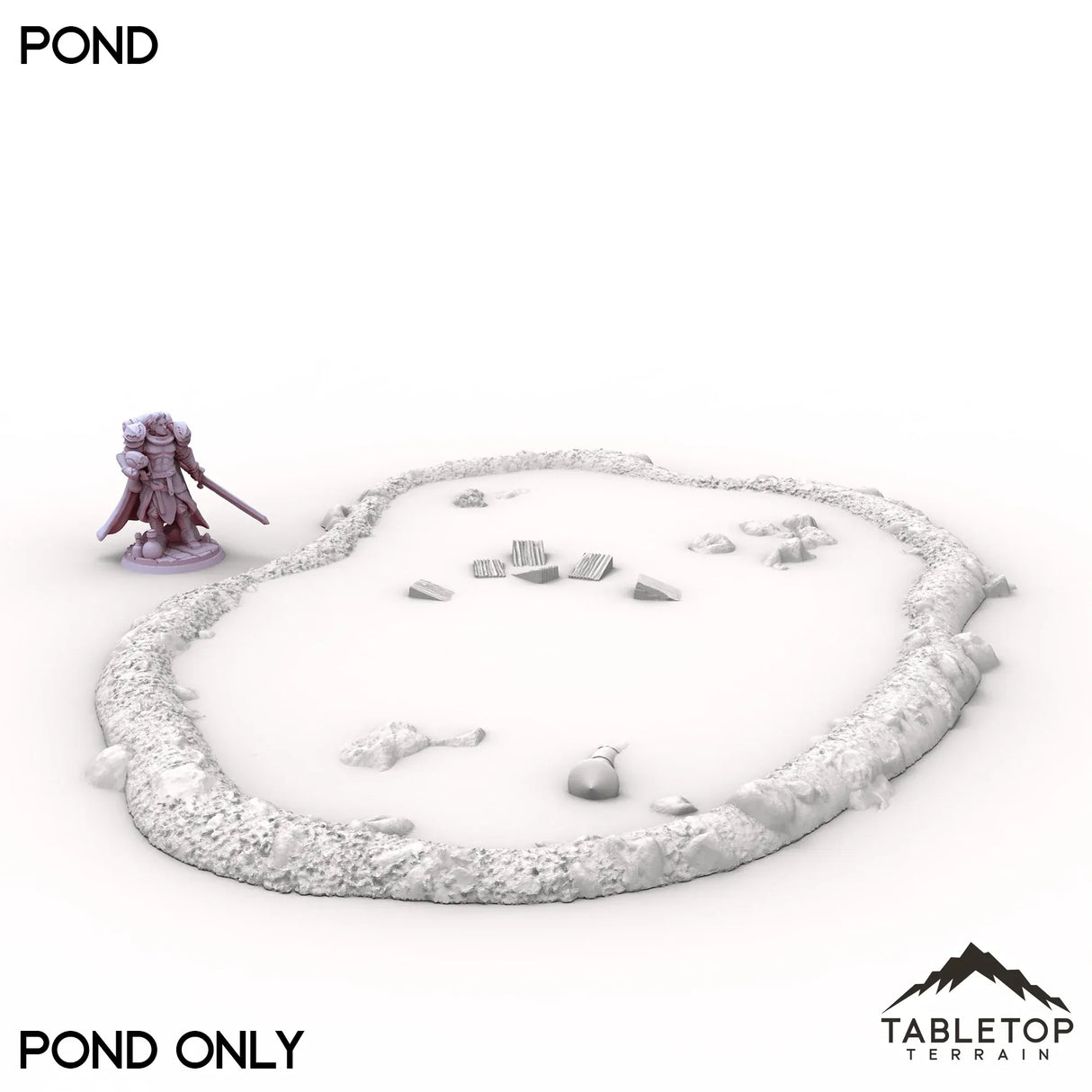 Tabletop Terrain Terrain Vexed Village - Pond