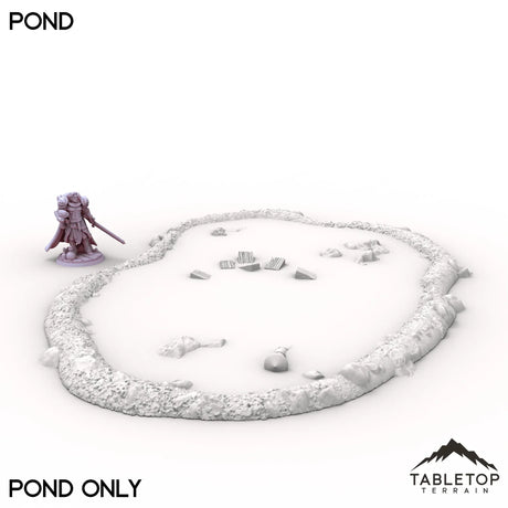 Tabletop Terrain Terrain Vexed Village - Pond