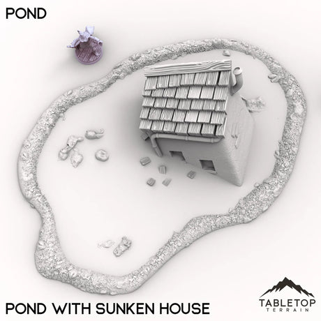 Tabletop Terrain Terrain Vexed Village - Pond