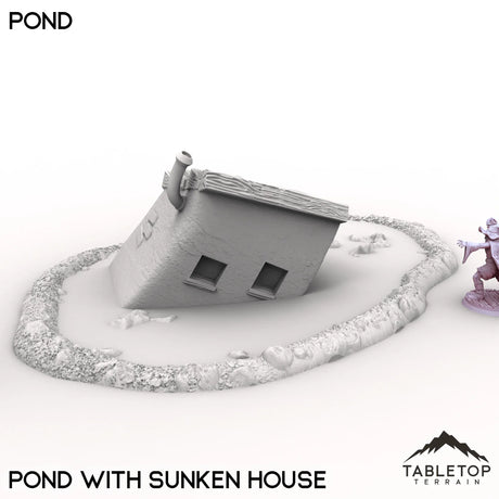 Tabletop Terrain Terrain Vexed Village - Pond
