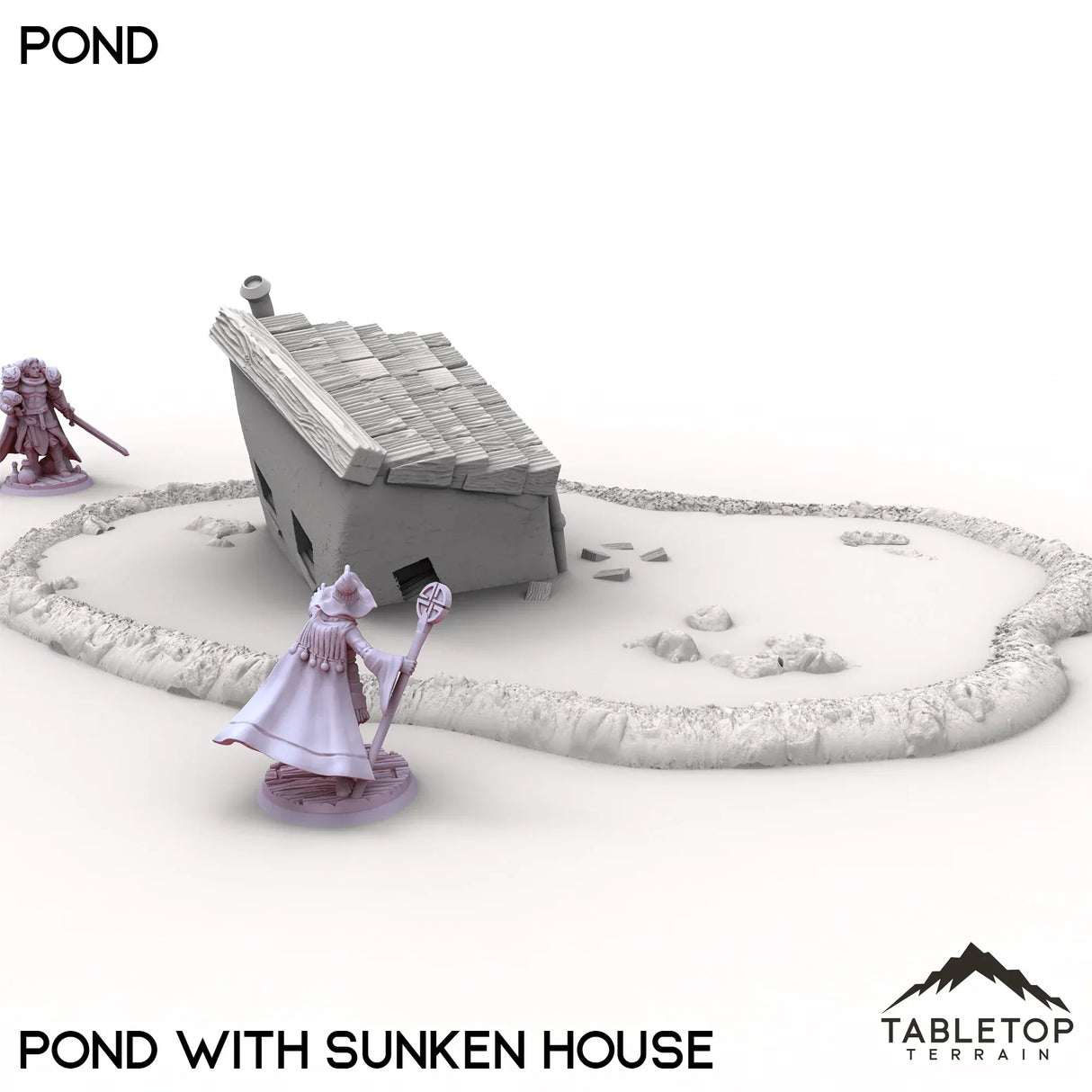 Tabletop Terrain Terrain Vexed Village - Pond