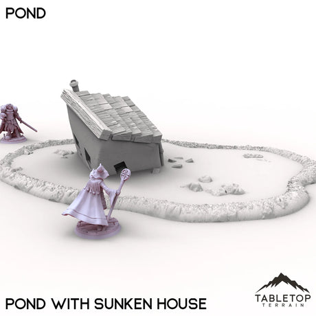 Tabletop Terrain Terrain Vexed Village - Pond