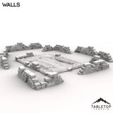 Tabletop Terrain Terrain Vexed Village - Walls