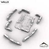Tabletop Terrain Terrain Vexed Village - Walls