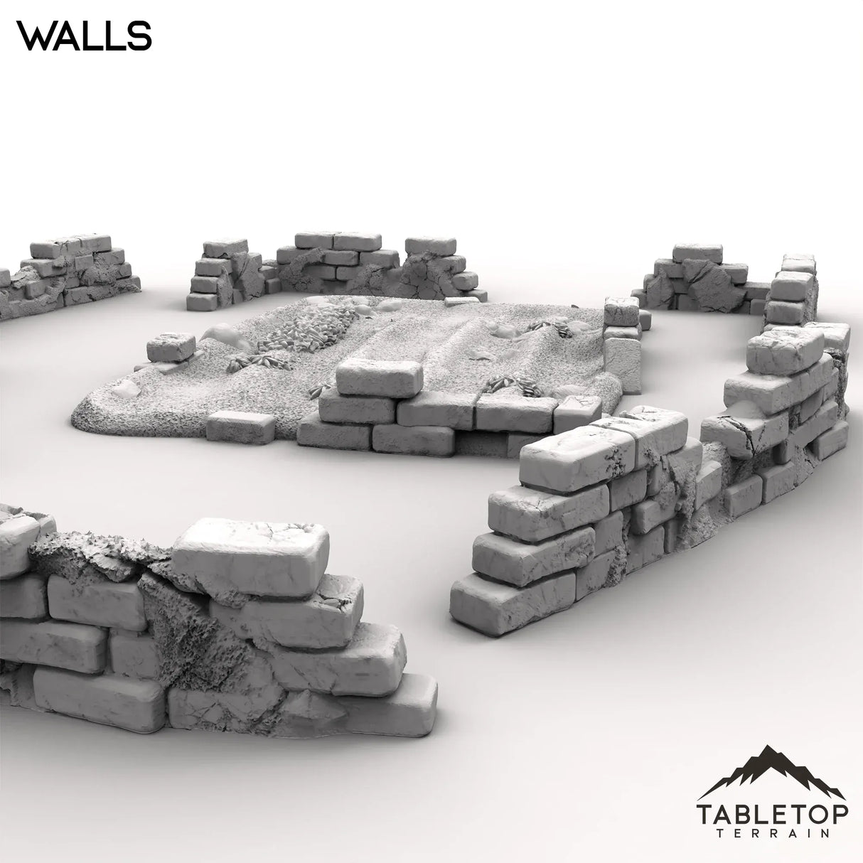 Tabletop Terrain Terrain Vexed Village - Walls