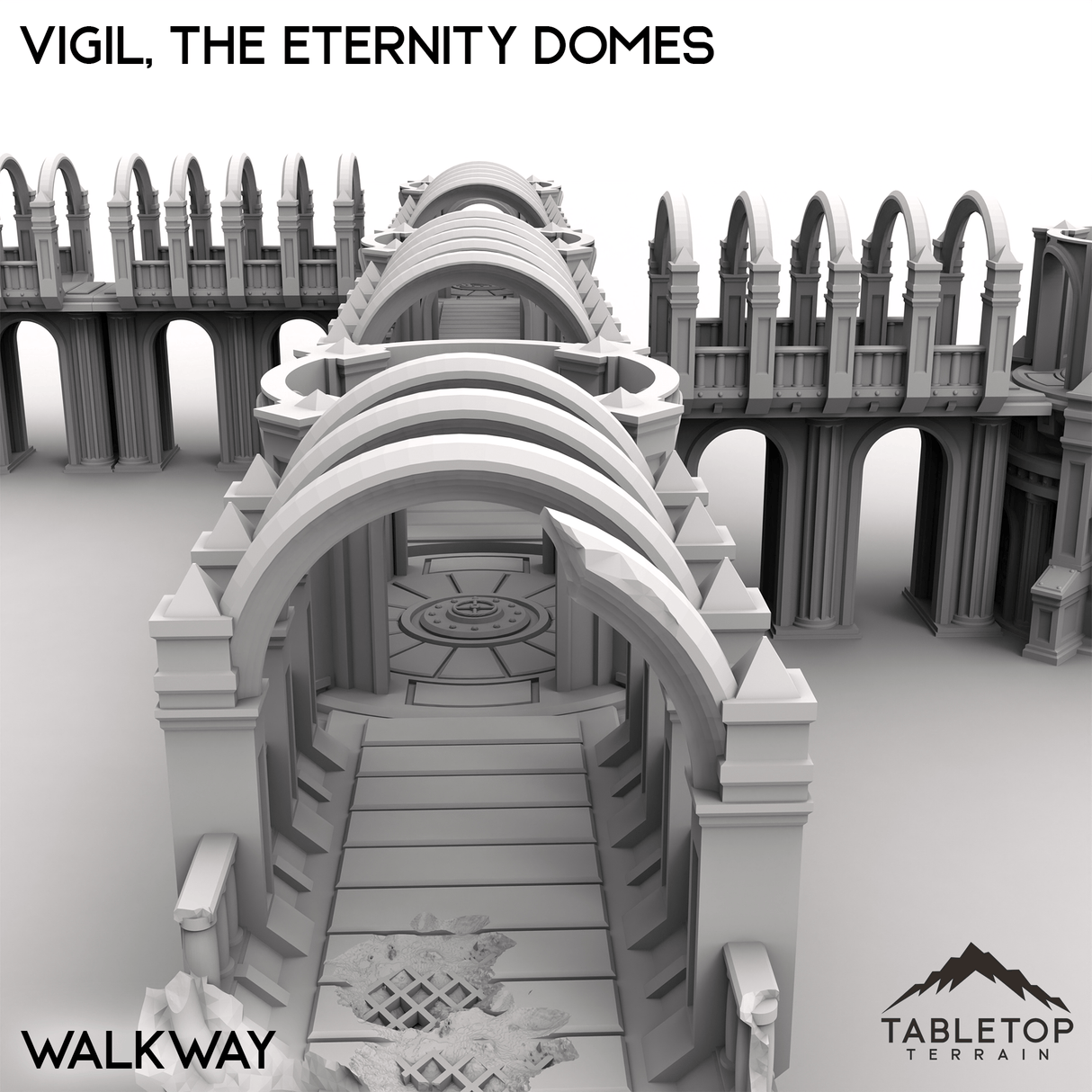 Tabletop Terrain Terrain Vigil, the Eternity Domes