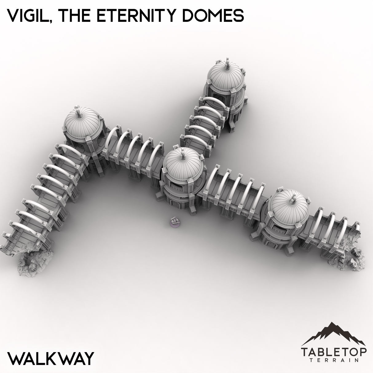 Tabletop Terrain Terrain Vigil, the Eternity Domes