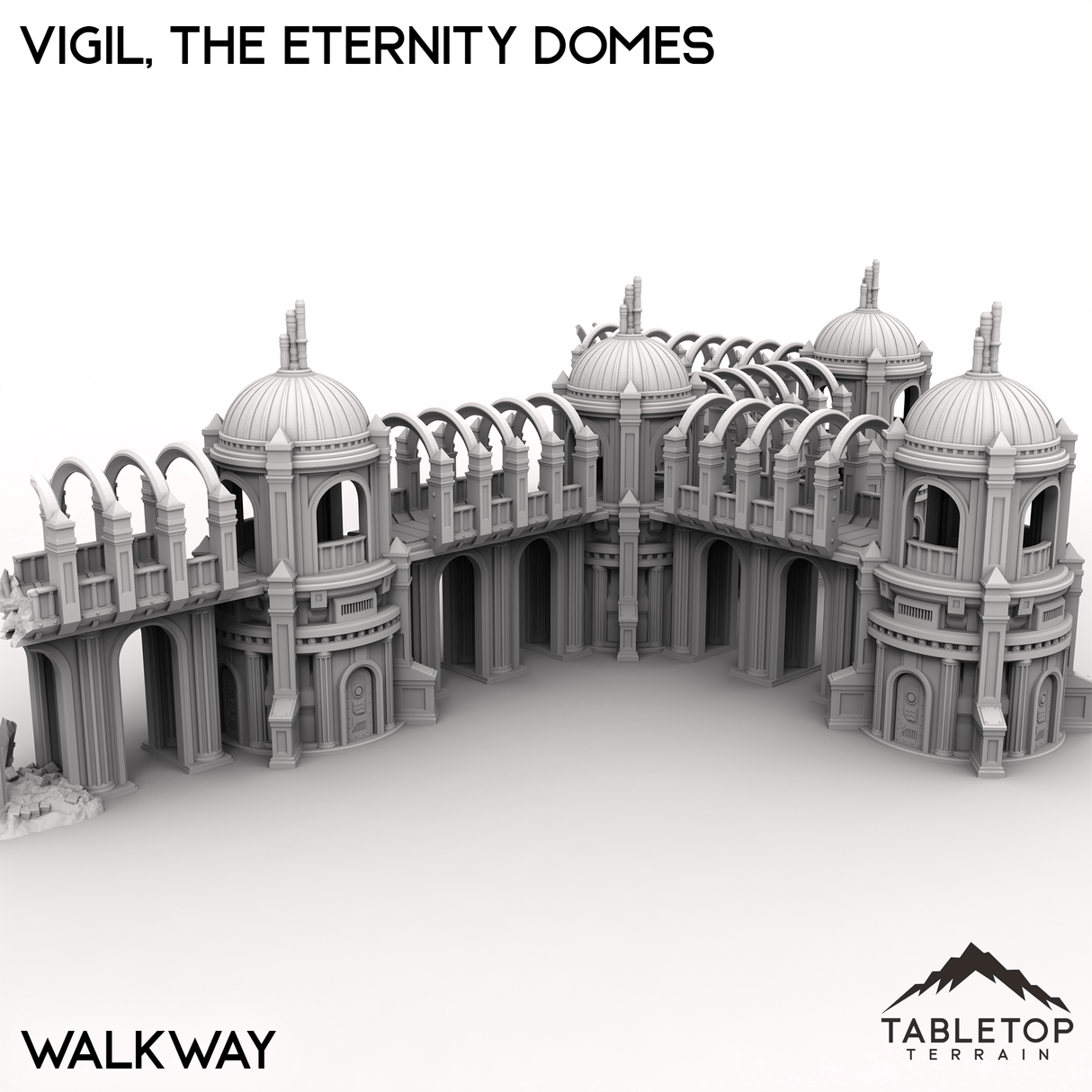 Tabletop Terrain Terrain Vigil, the Eternity Domes