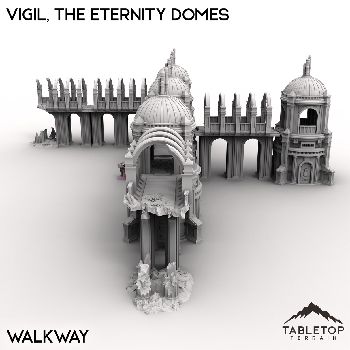 Tabletop Terrain Terrain Vigil, the Eternity Domes