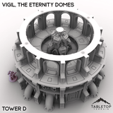 Tabletop Terrain Terrain Vigil, the Eternity Domes