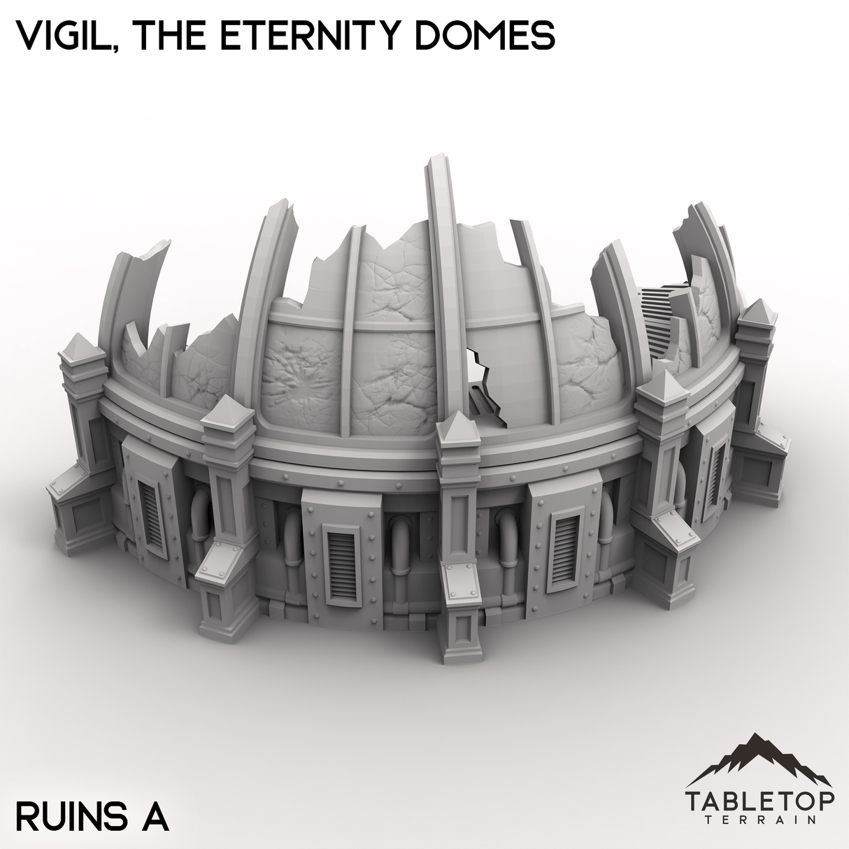 Tabletop Terrain Terrain Vigil, the Eternity Domes