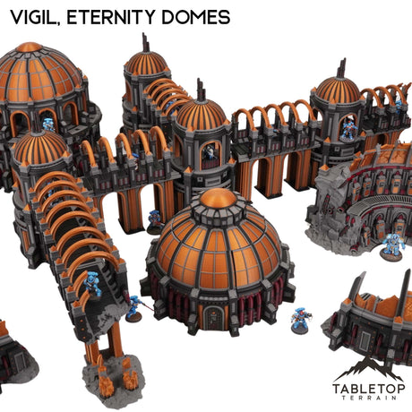 Tabletop Terrain Terrain Vigil, the Eternity Domes