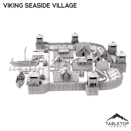 Tabletop Terrain Terrain Viking Seaside Village