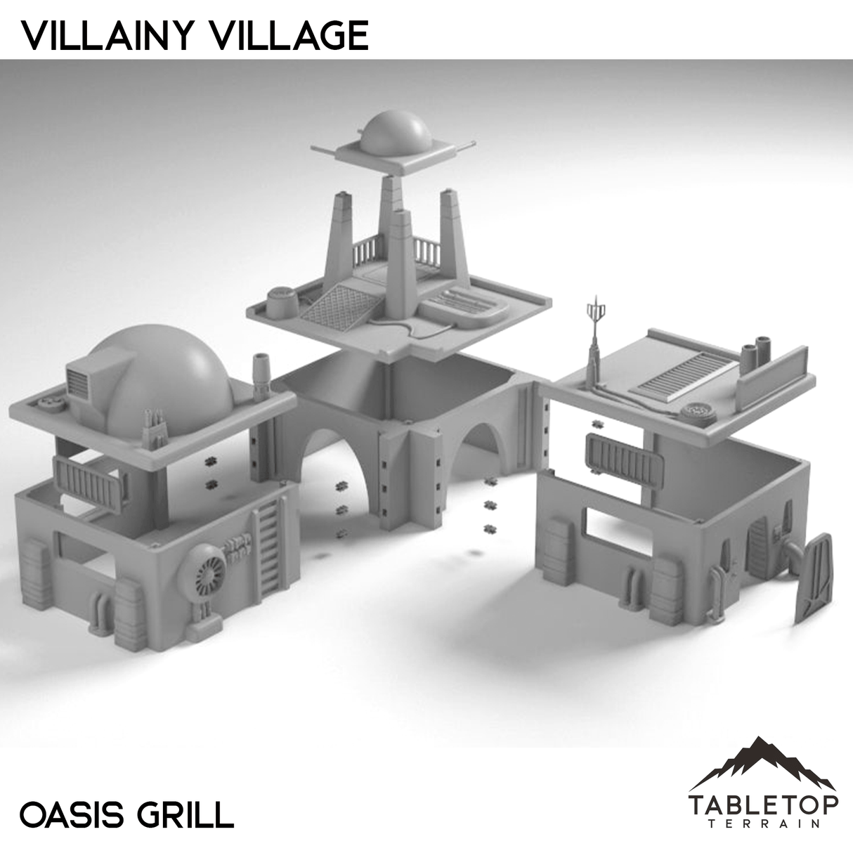 Tabletop Terrain Terrain Villainy Village