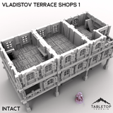 Tabletop Terrain Terrain Vladistov Terrace Shops 1