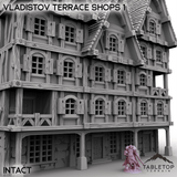Tabletop Terrain Terrain Vladistov Terrace Shops 1