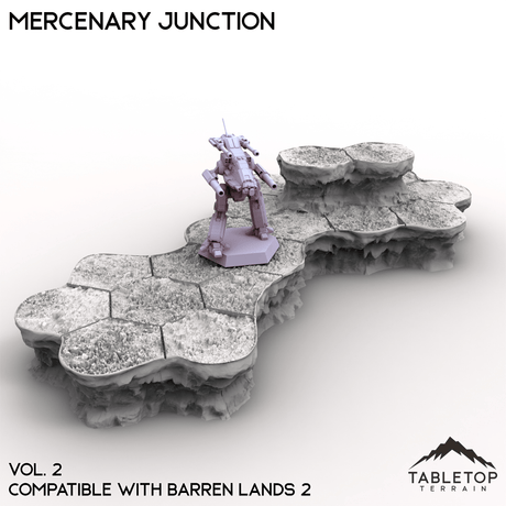 Tabletop Terrain Terrain Vol 2 (Scattered Woods) HEXTECH Mercenary Junction Map Hill Sets - 6mm